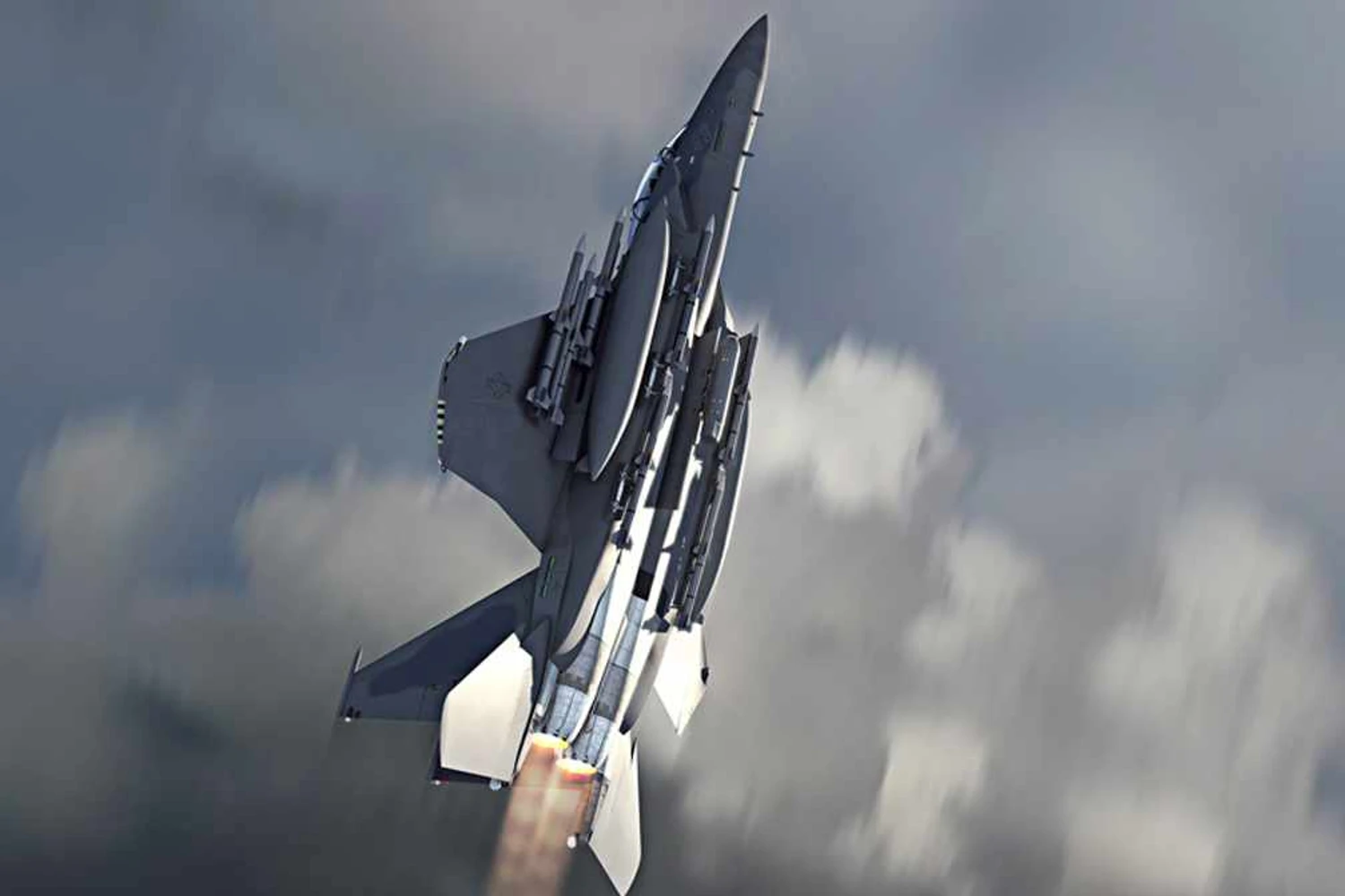 A nova versão é proposta para lançar armas hipersônicas e de longo alcance (Boeing)