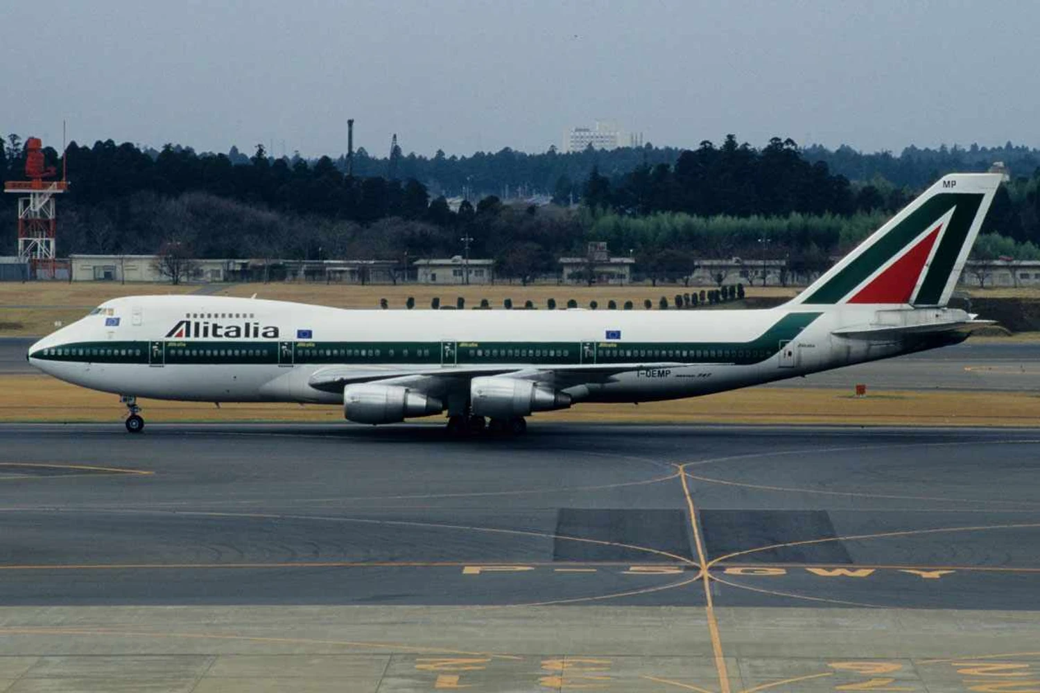 Boeing 747-200 da Alitalia original (contri)