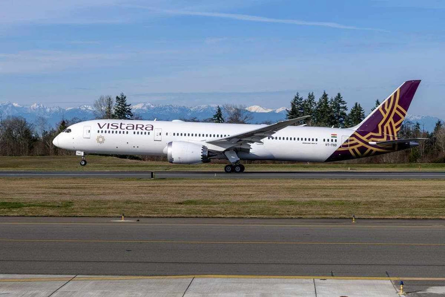 Boeing 787-9 da Vistara (Vistara)