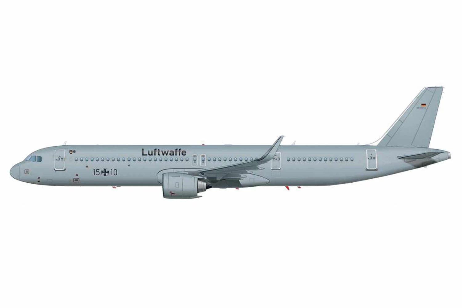 Força aérea da Alemanha encomendou dois jatos Airbus A321LR