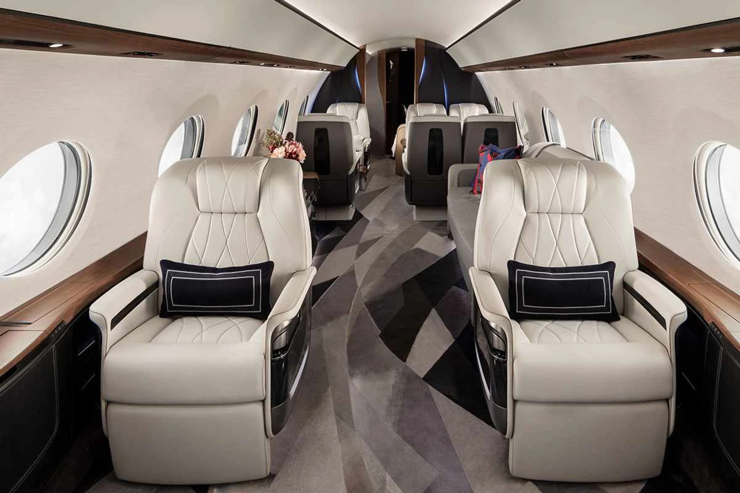 O novo jato da Gulfstream é avaliado em cerca de US$ 75 milhões (Gulfstream)