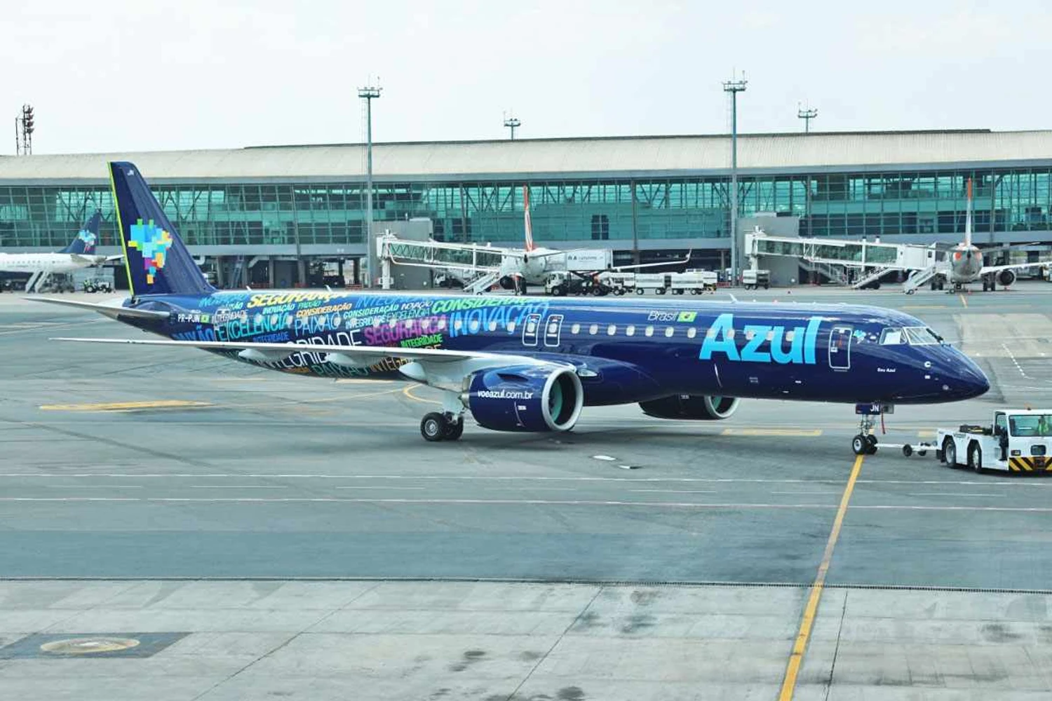 A Azul espera retomar a malha pré-crise dentro de um ano (Aeroportos BSB)