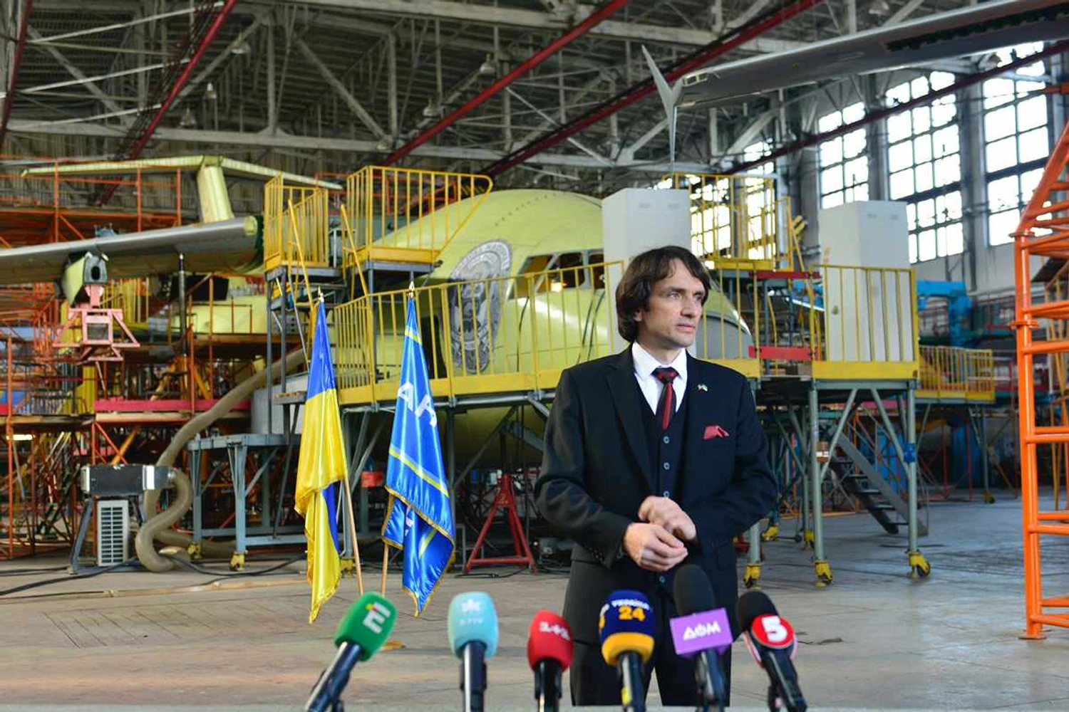 Rival do Embraer C-390, primeiro Antonov An-178 de série está quase pronto