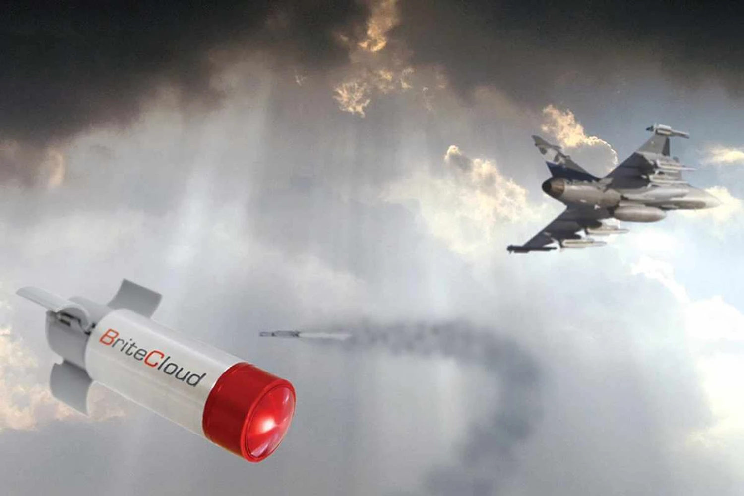 SAAB está projetando “míssil eletrônico” para os caças Gripen