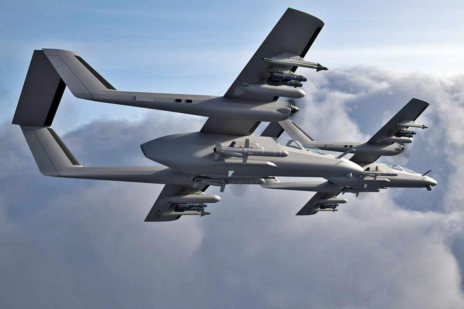 The Icarus TAV aircraft: resemblance with the OV-10 Bronco (Icarus)