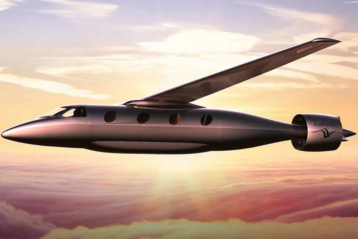 Concepção artística do Ampaire Tailwind