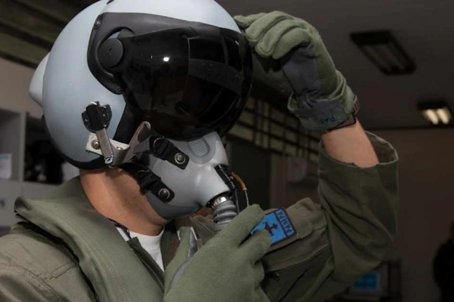 Capacete HMD