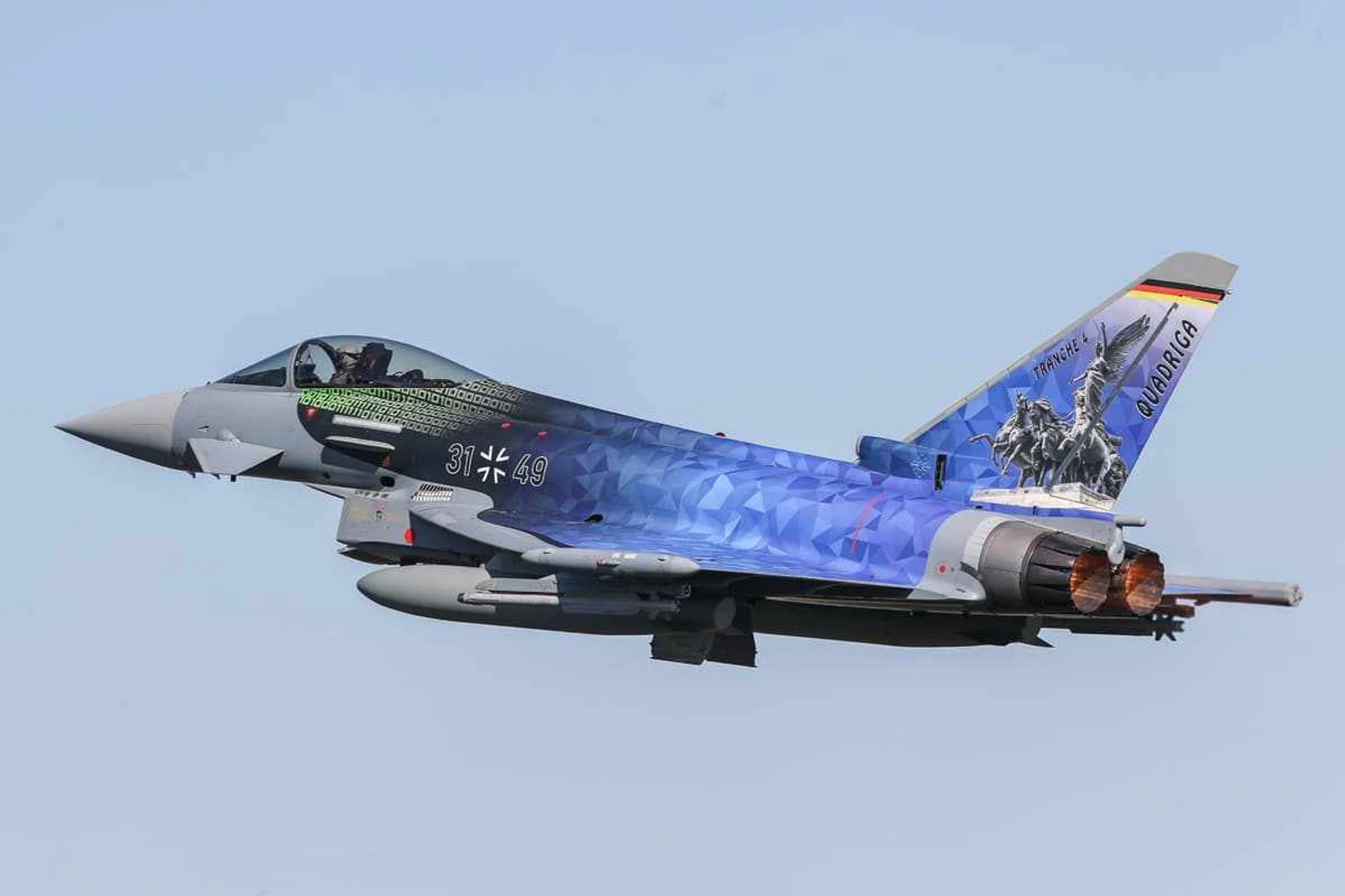 Alemanha cede e pode topar vender 40 caças Eurofighter Typhoon para a Turquia
