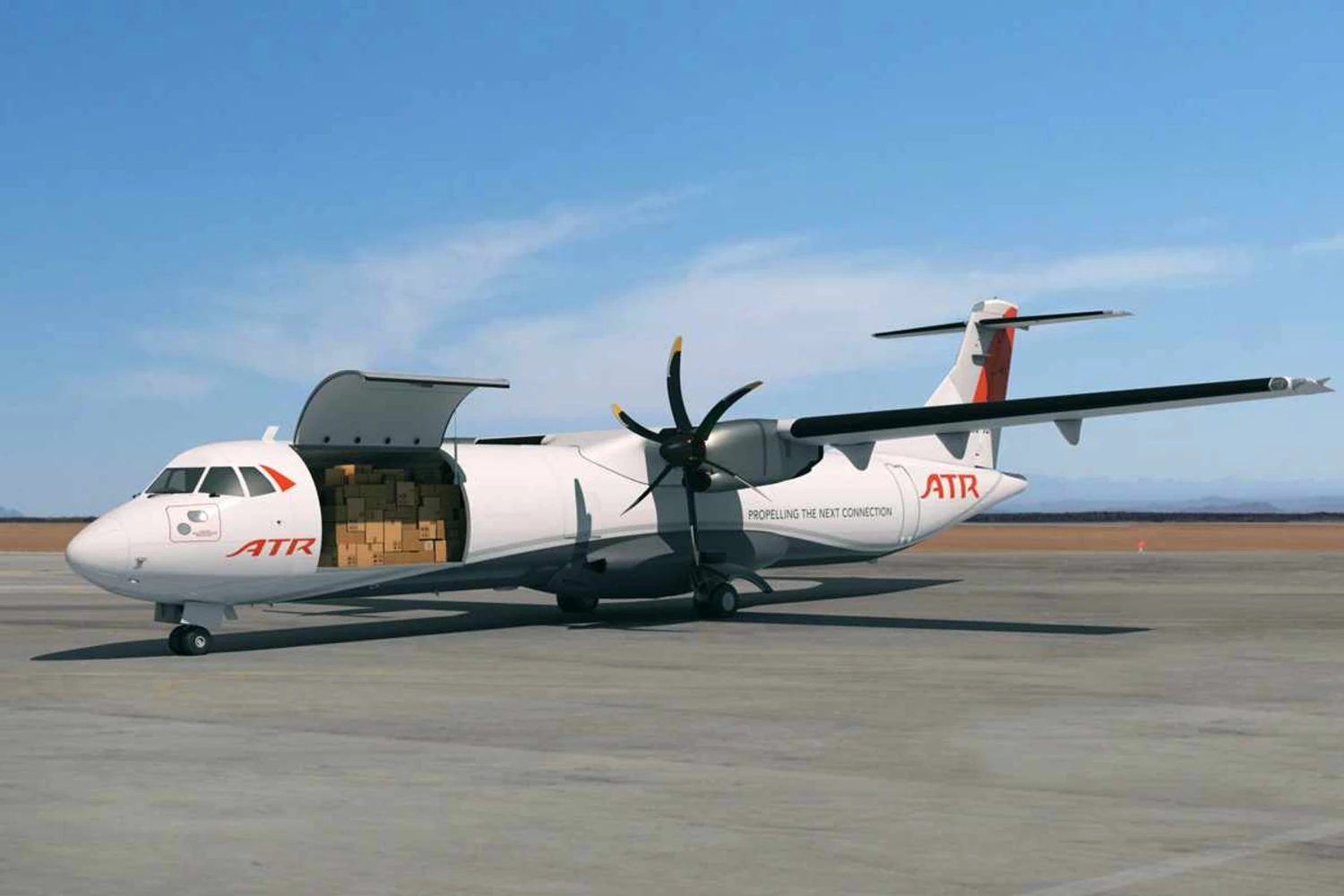 Turboélice de carga: ATR 72-600F é certificado na Europa