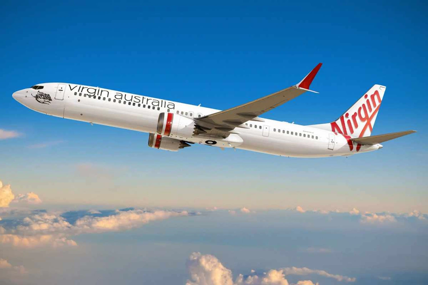 Projeção do 737 MAX da Virgin Australia (Virgin)
