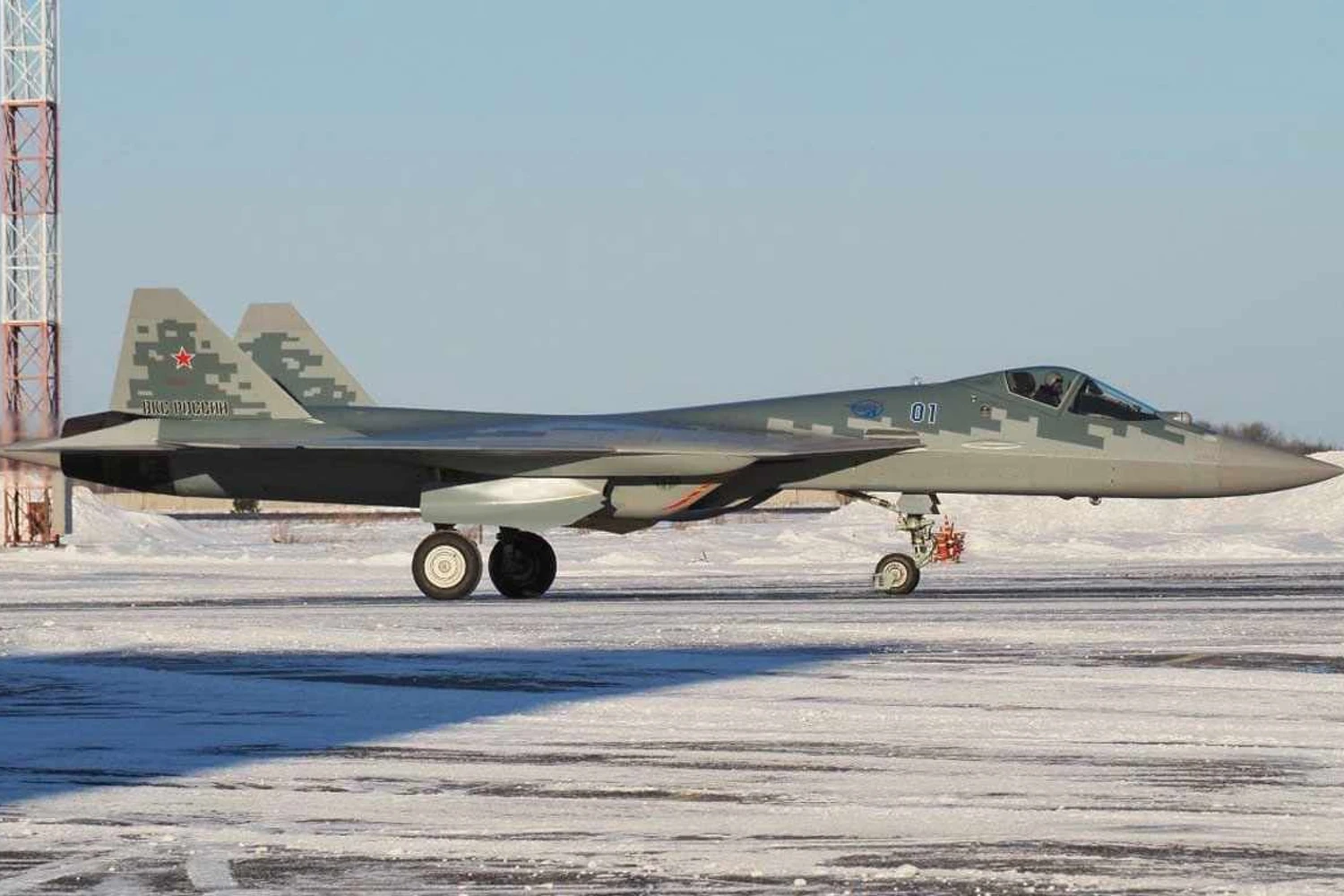 Sukhoi Su-57 Felon (Instagram/nskplanes)