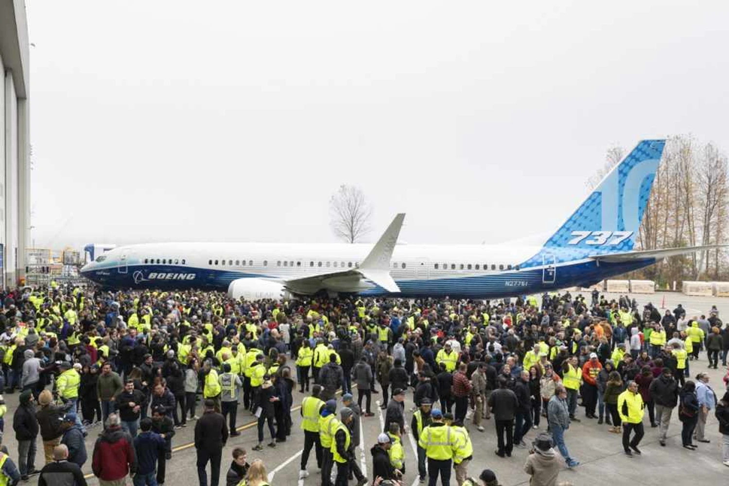 Apresenta&ccedil;&atilde;o do 737 MAX 10 na sede da Boeing em Seattle, nos EUA (Boeing)