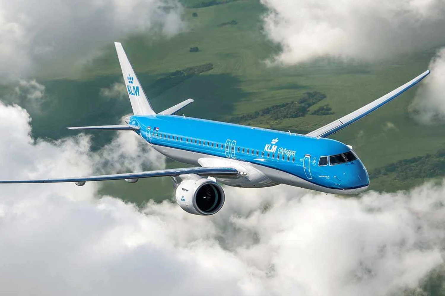 E195-E2 da KLM (Embraer)