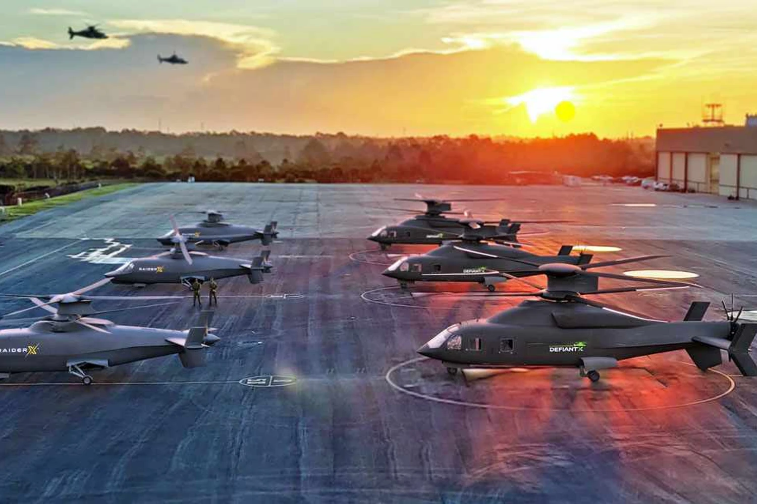 O Raider X e o Defiant X: tecnologia inovadora pode entrar em produção (Sikorksy)