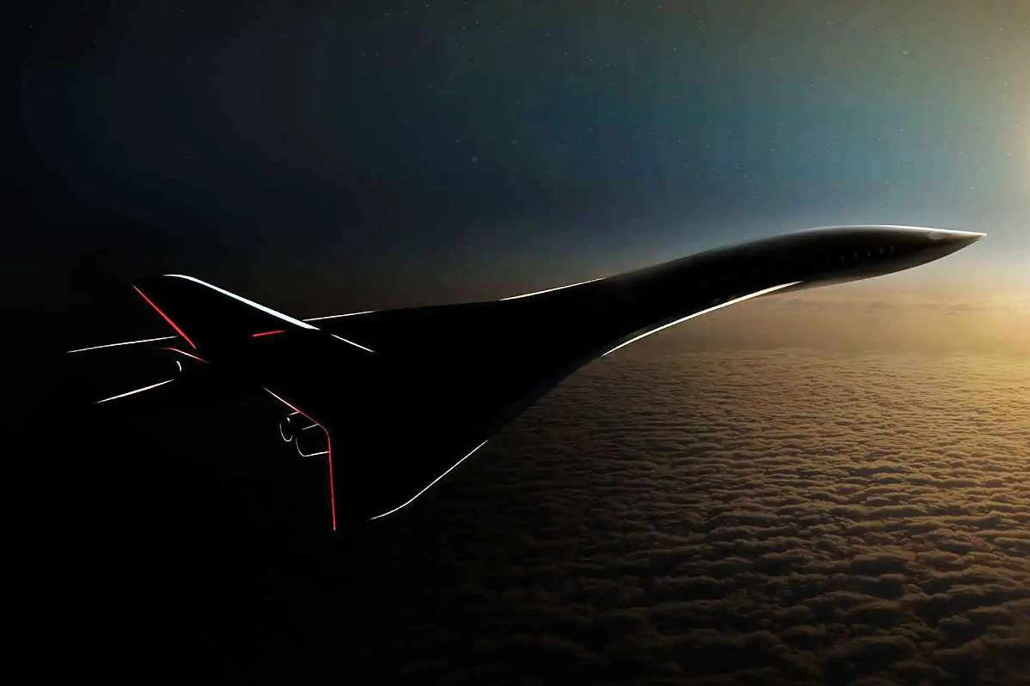 Aerion revela o AS3, jato comercial capaz de voar a Mach 4