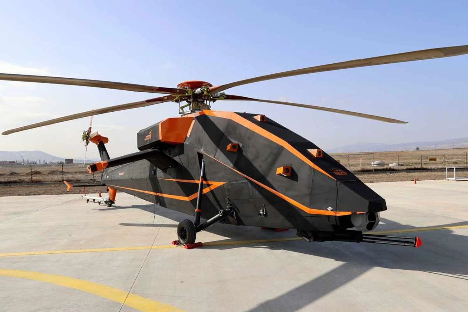 Turquia apresenta conceito de helicóptero militar elétrico e não tripulado