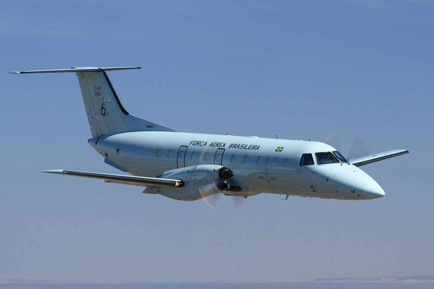Os C-97 Brasilia est&atilde;o em servi&ccedil;o com a FAB desde 1987 (FAB)