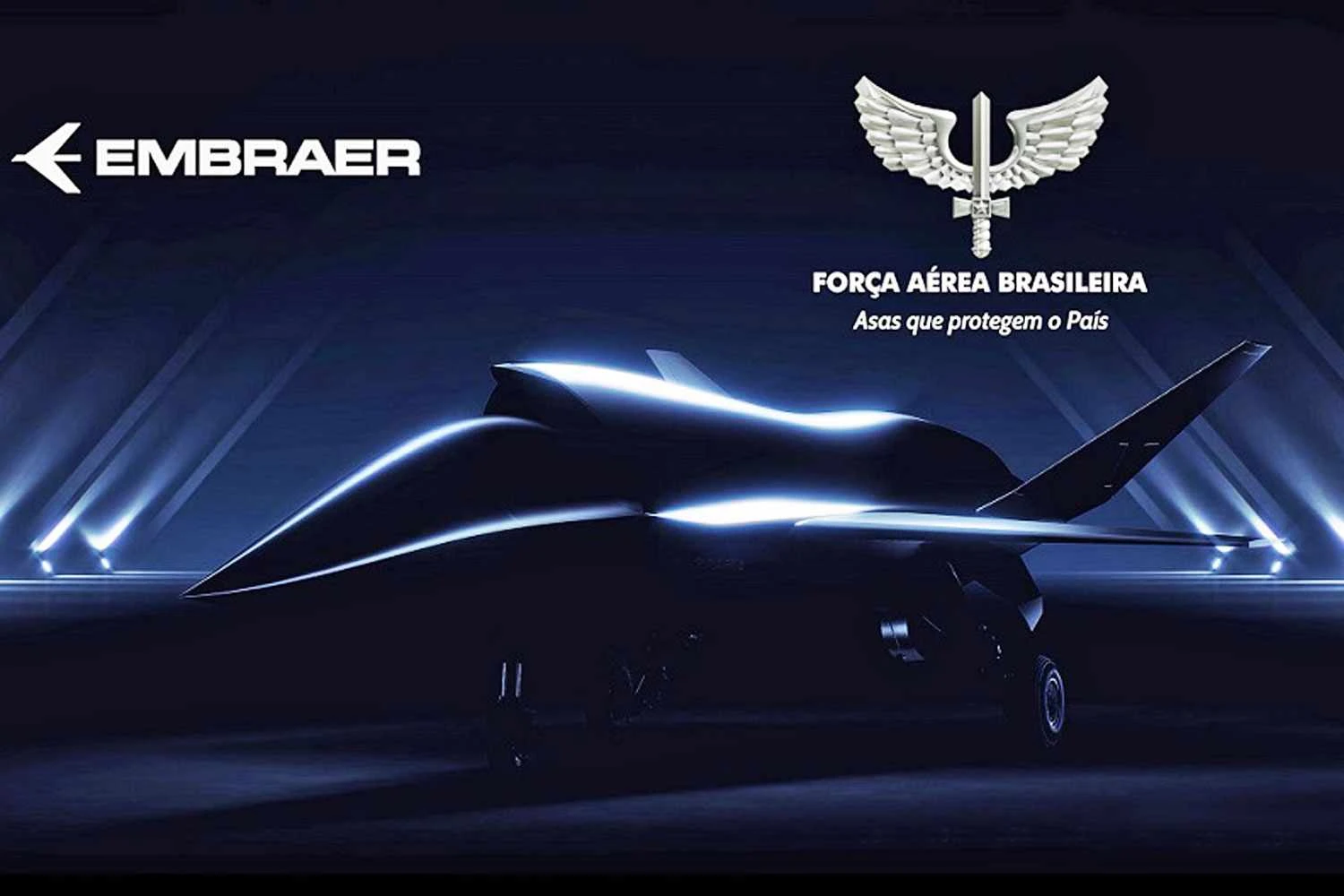 Embraer e FAB assinam acordo para estudar aeronave não tripulada avançada