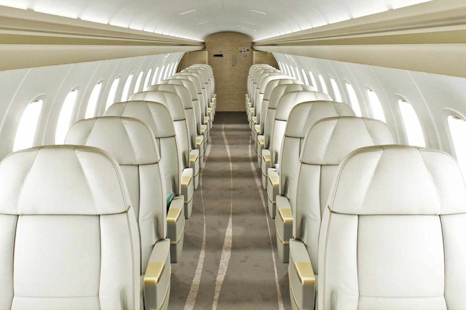 ERJ 145 semi-private configuration (Embraer)