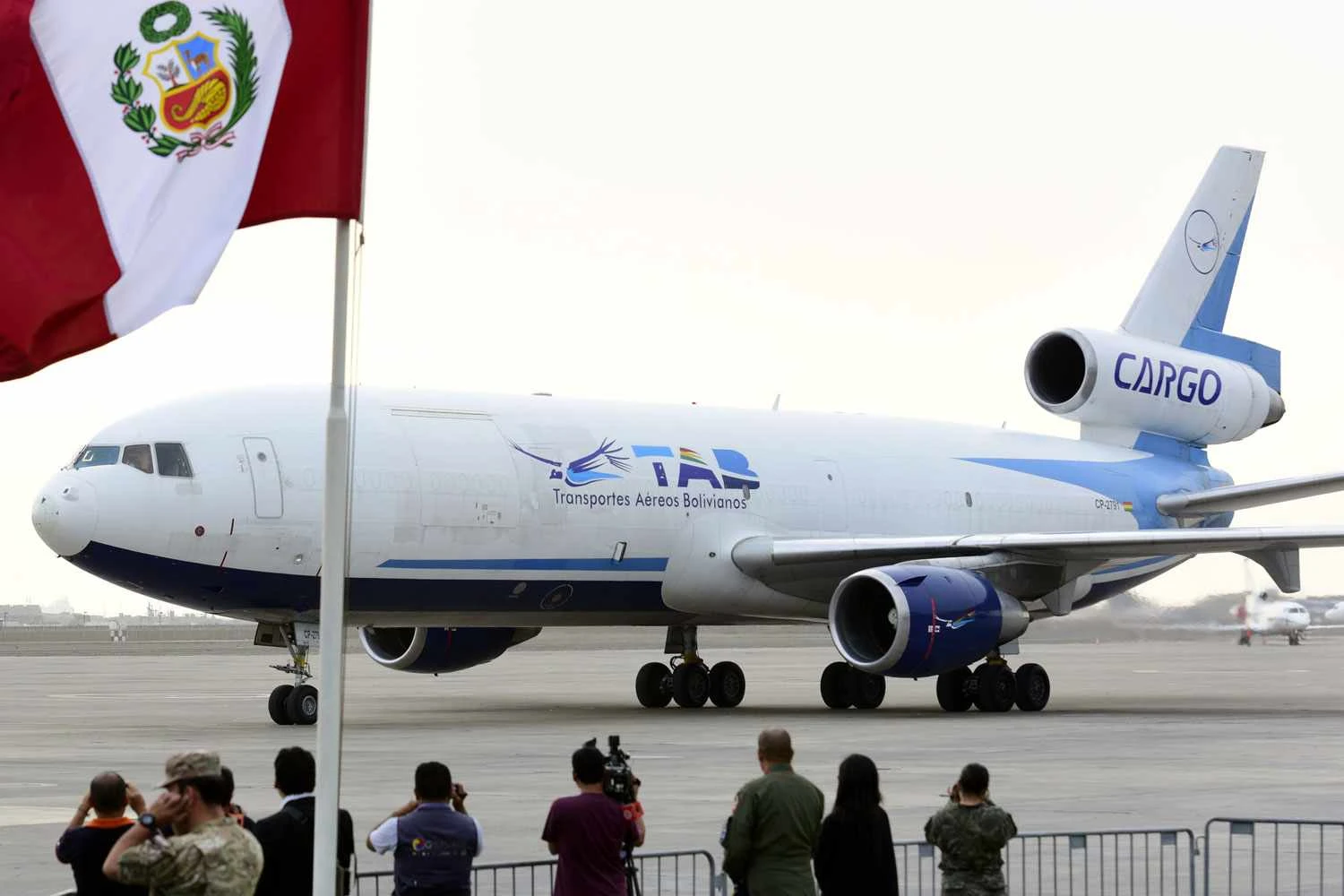 DC-10-30 cargueiro da TAB Cargo (Governo do Perú)