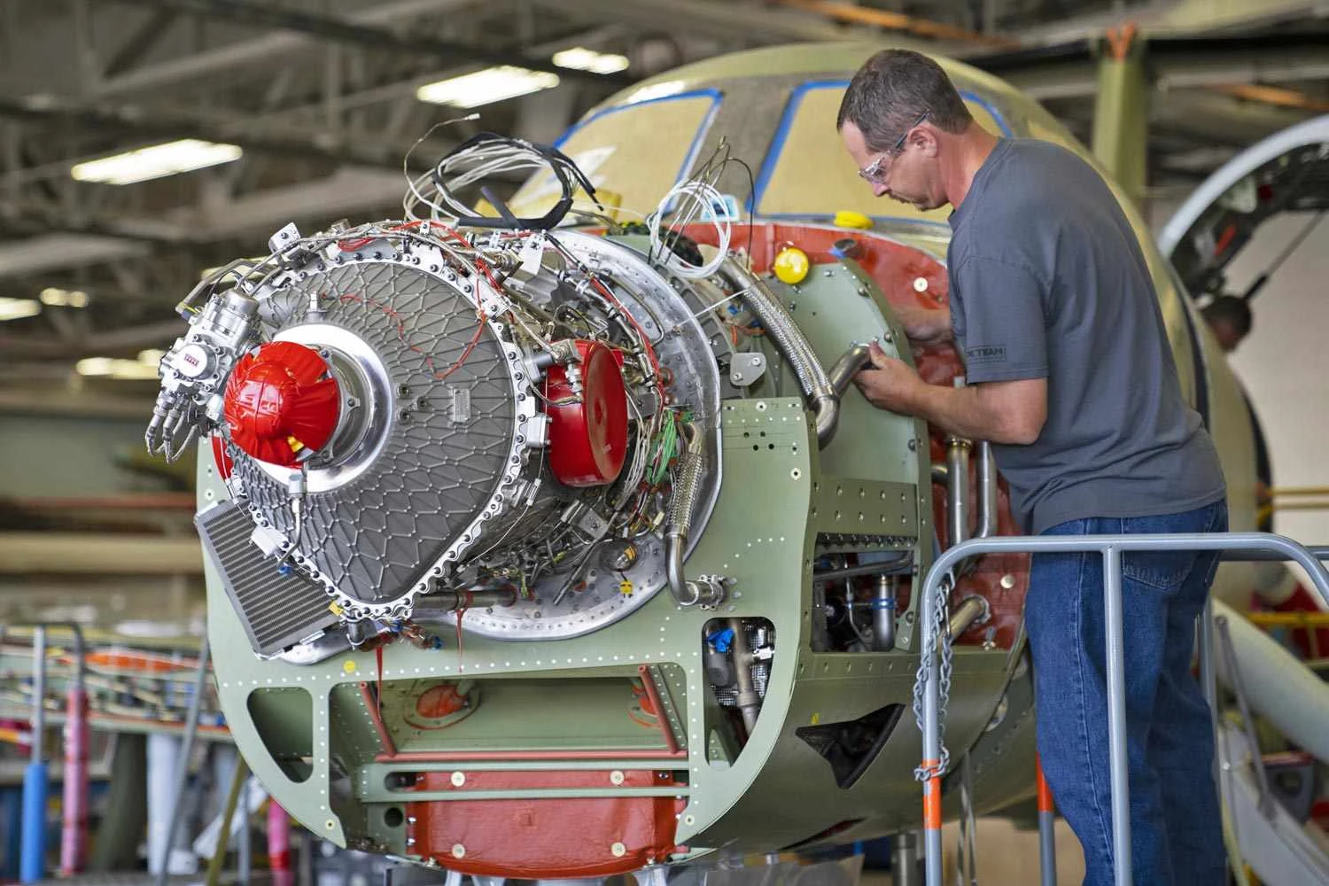 O motor Catalyst instalado no primeiro Denali (Textron)