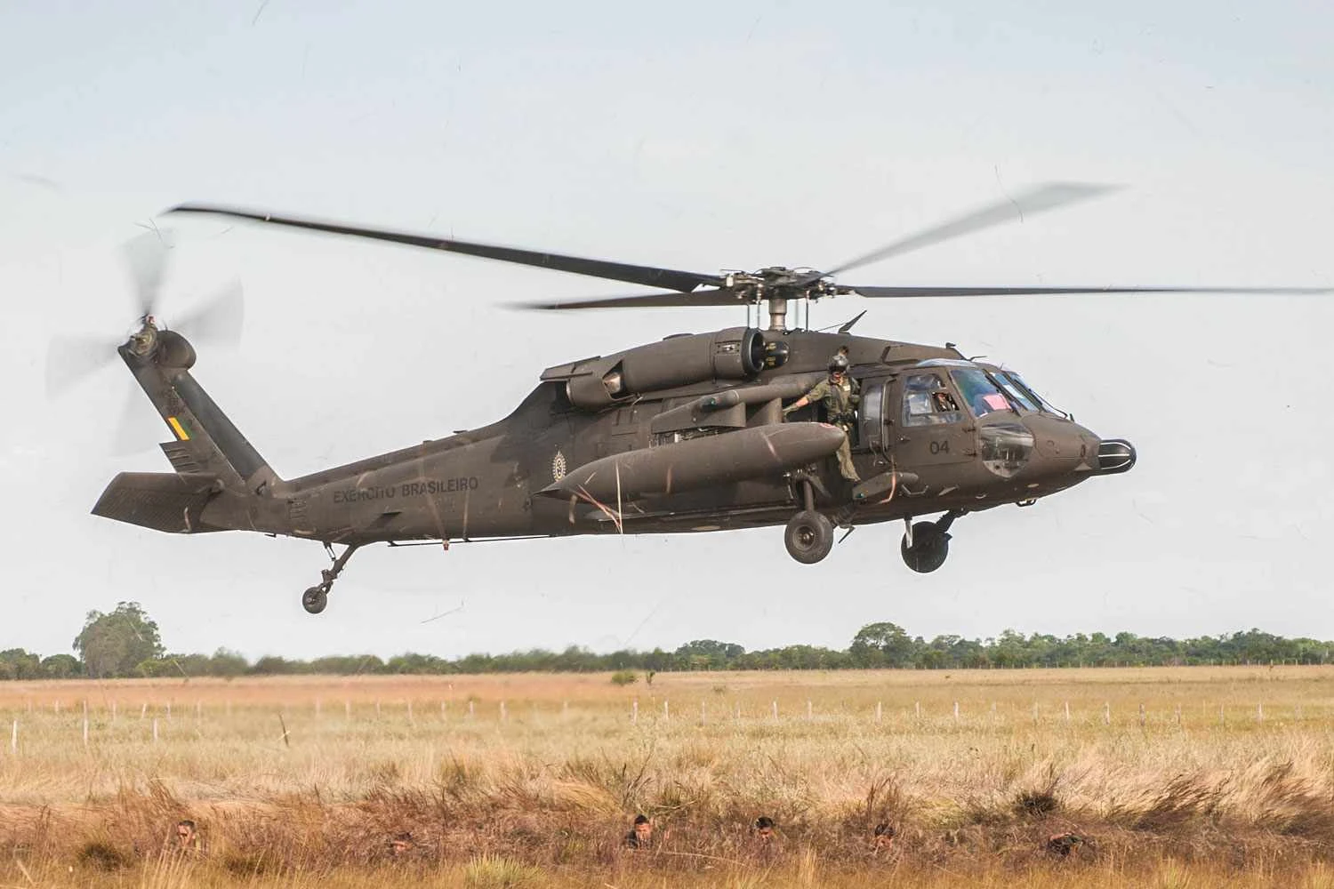 Helicóptero S-70A do Exército Brasileiro (EB)