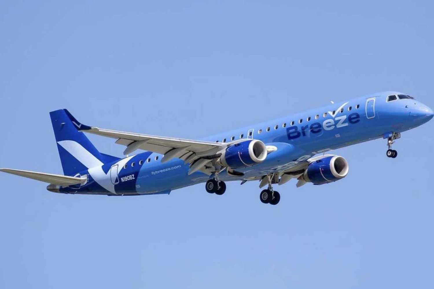 A Breeze vai segurar seus Embraer por mais tempo