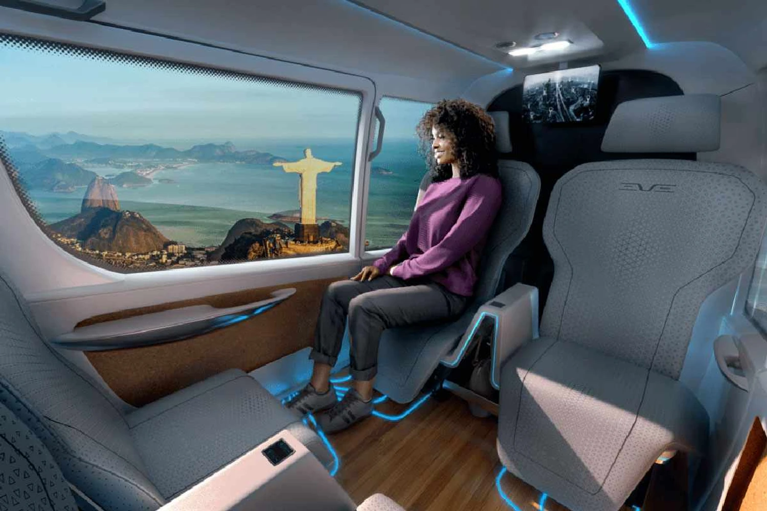 Rio de Janeiro vira 'laboratório' para 'táxi voador' da Embraer