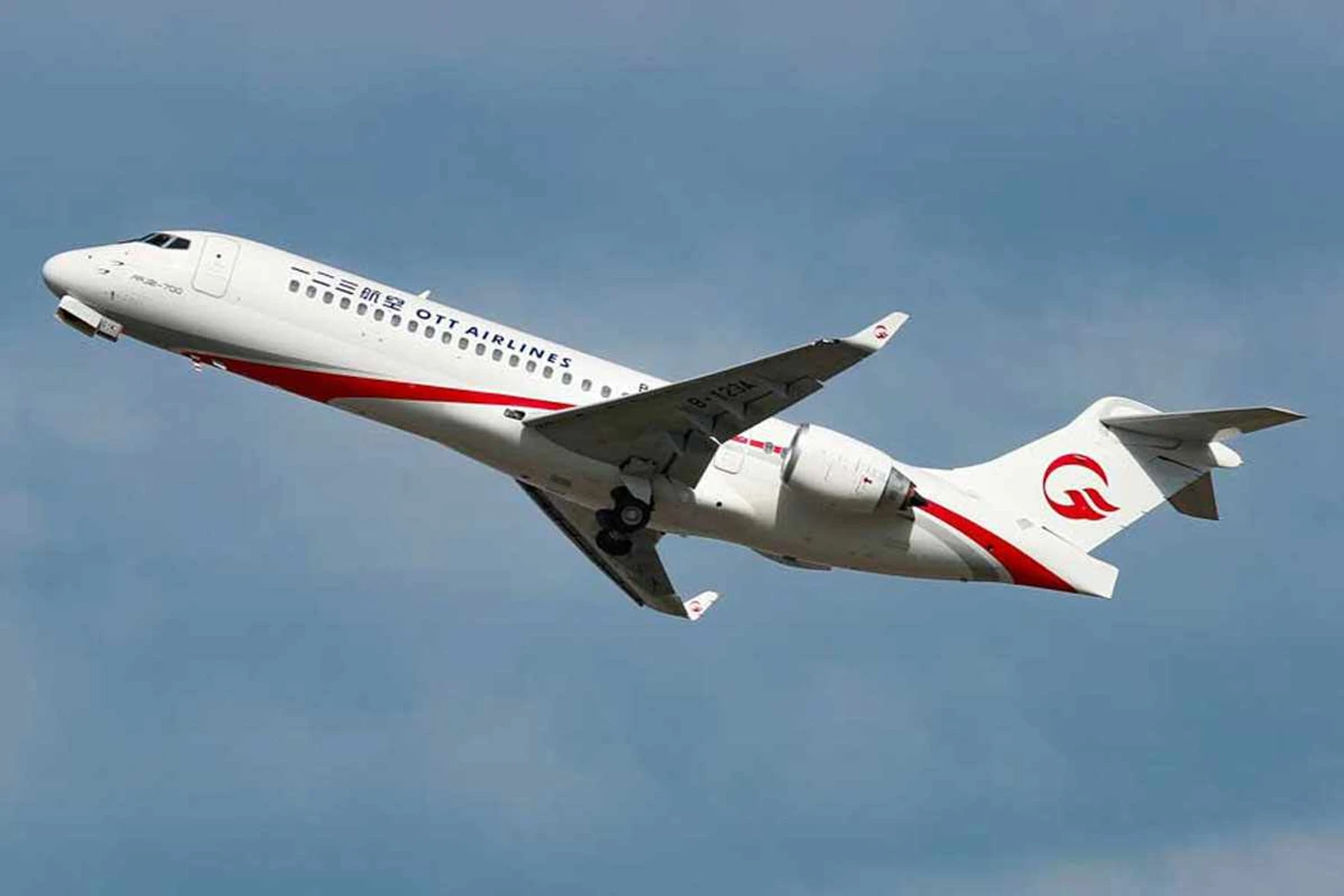 A OTT Airlines é uma subsidiária da China Eastern e que terá a missão de voar com as aviões da COMAC