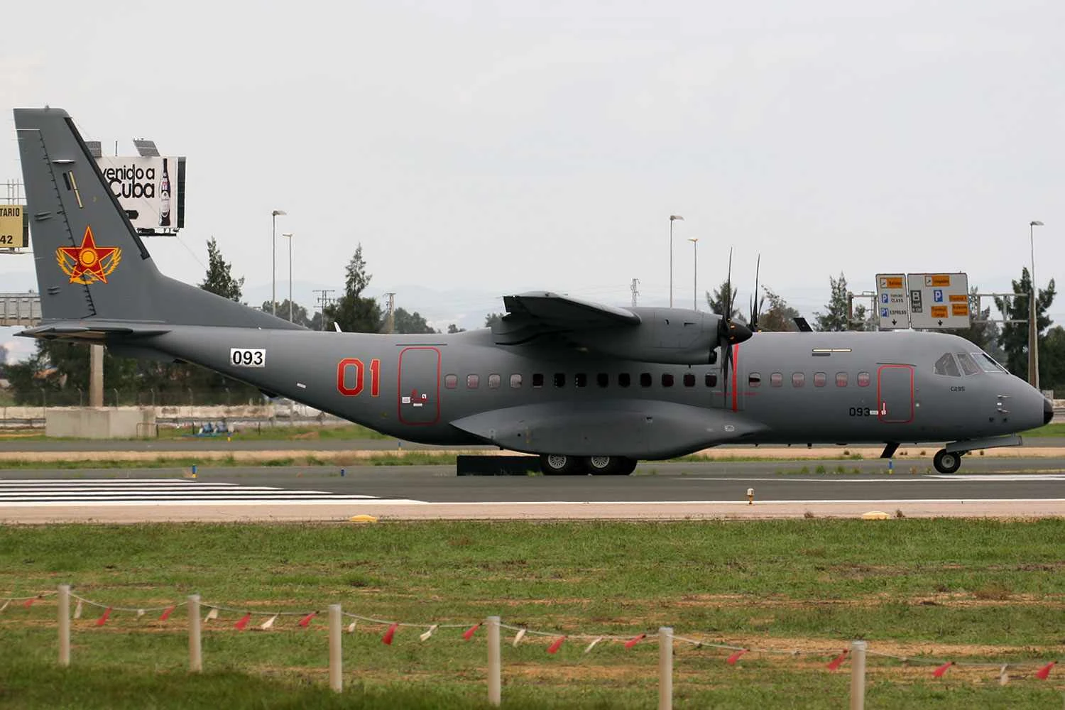 Aeronave C295 da Força Aérea do Cazaquistão (Curimedia)