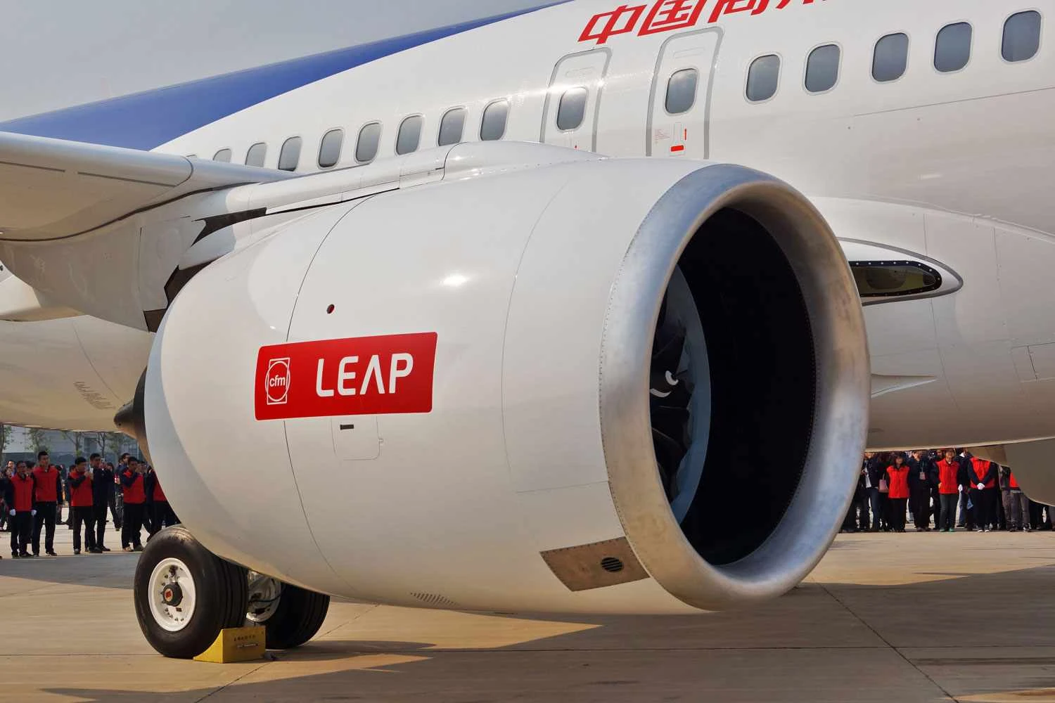 O motor Leap-1, usado no C919 (Xinhua)
