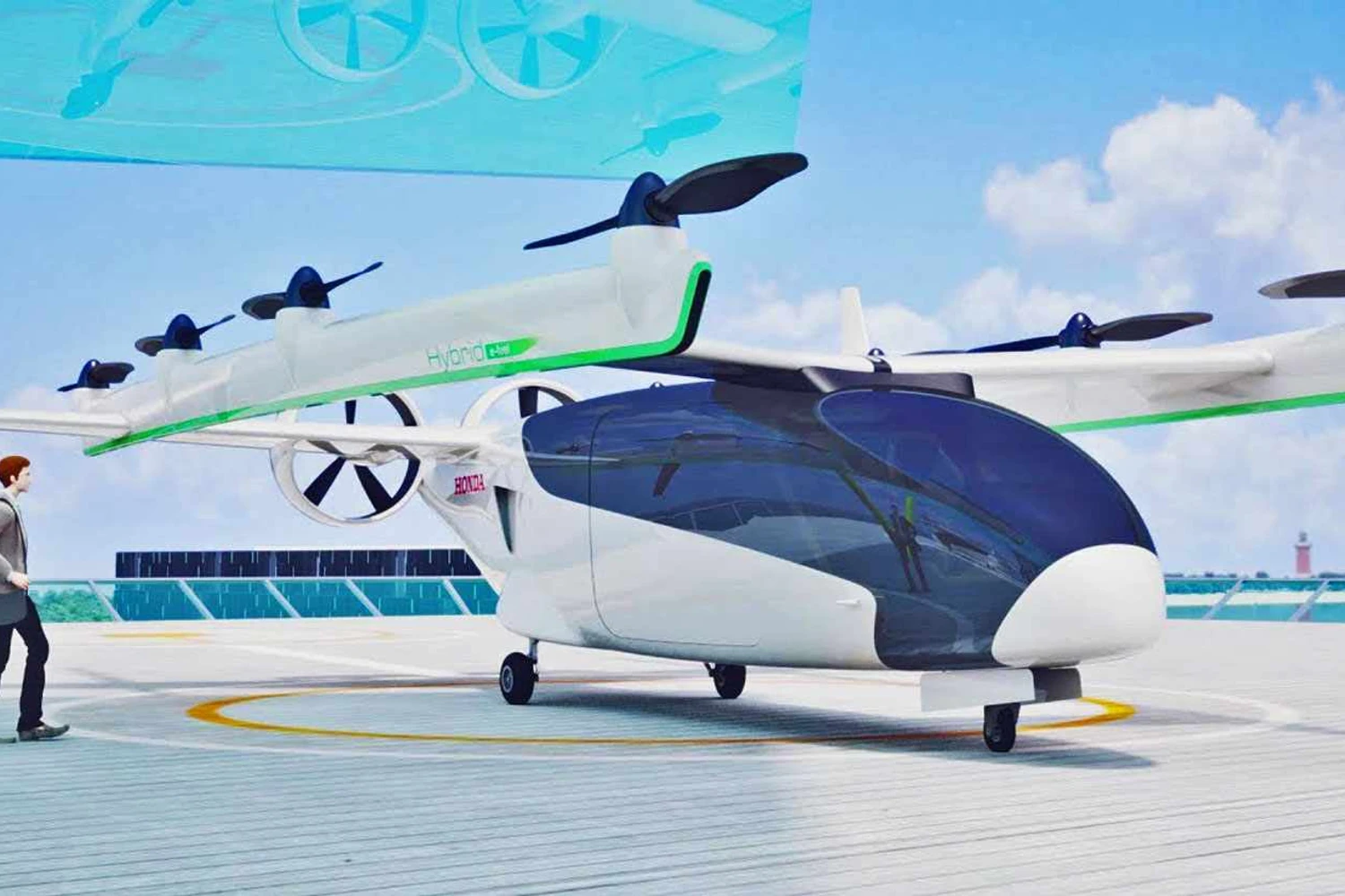 Conceito do eVTOL da Honda