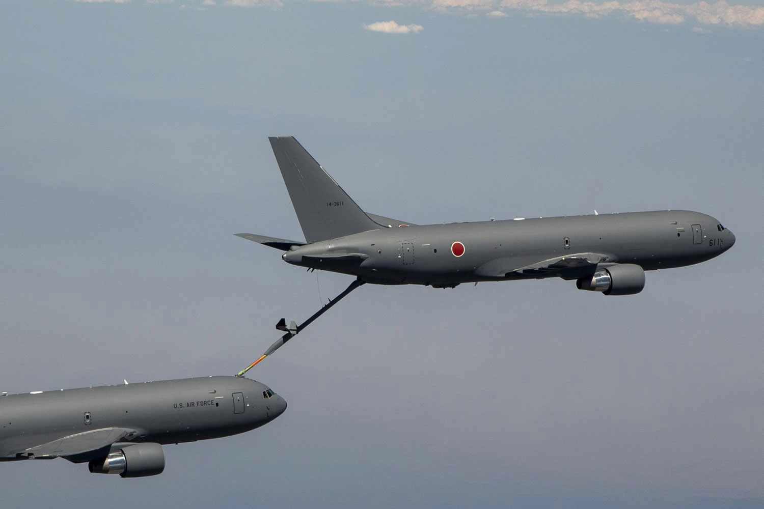 A Força Aérea do Japão receberá quatro jatos KC-46A nos próximos anos (Boeing)