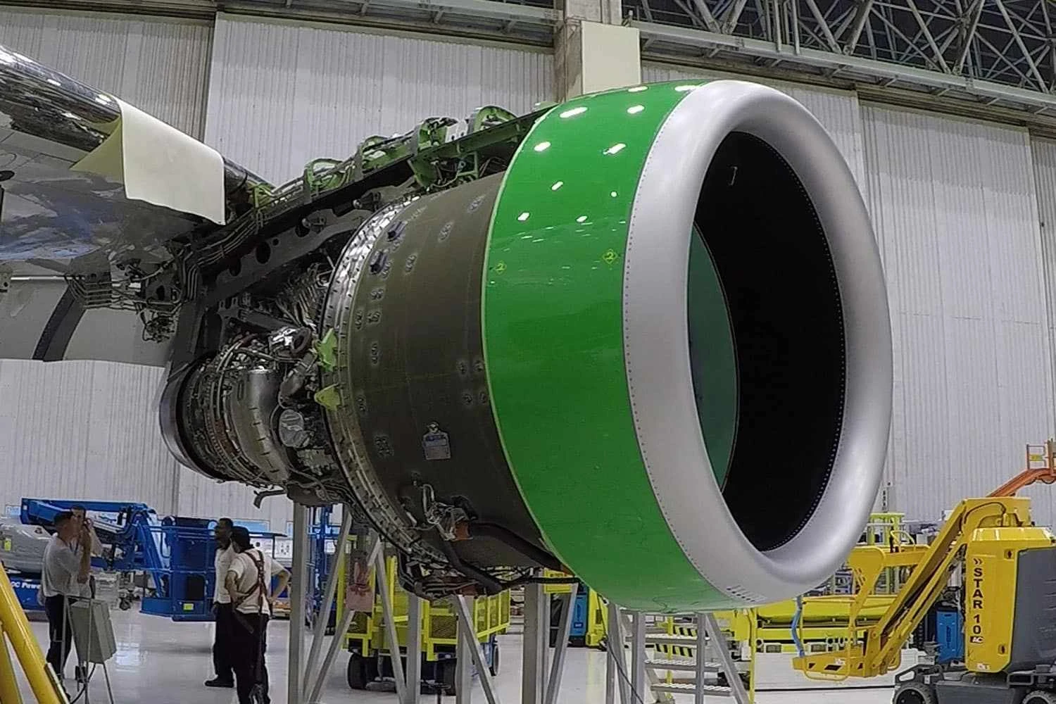 Motor GTF, da Pratt & Whitney (Embraer)