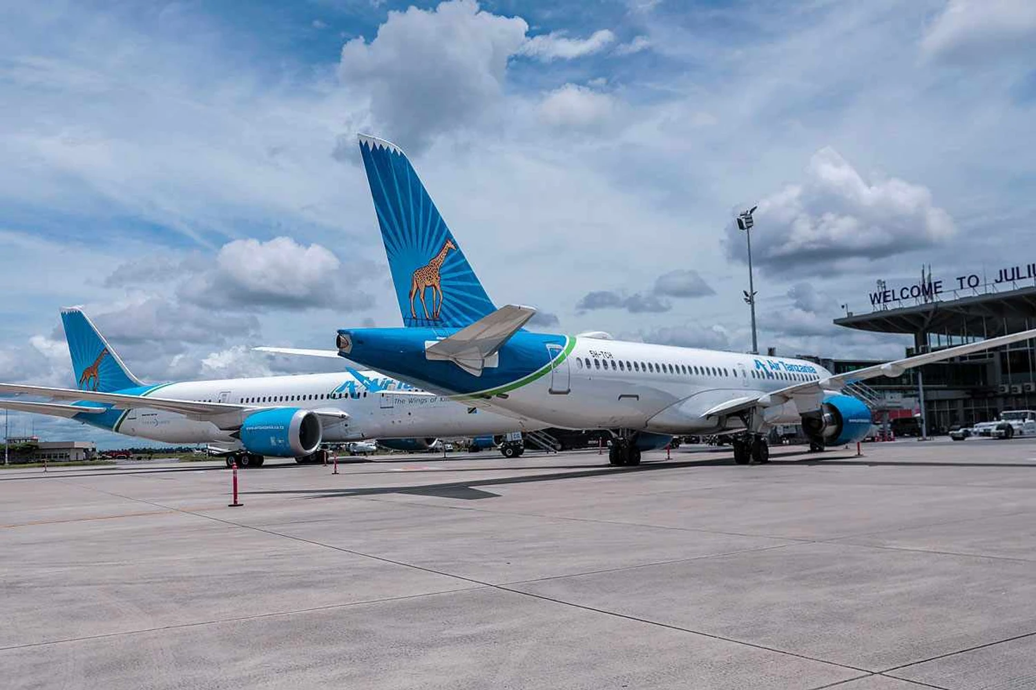 O A220 de matrícula 5H-TCH está sem voar desde janeiro (AT)