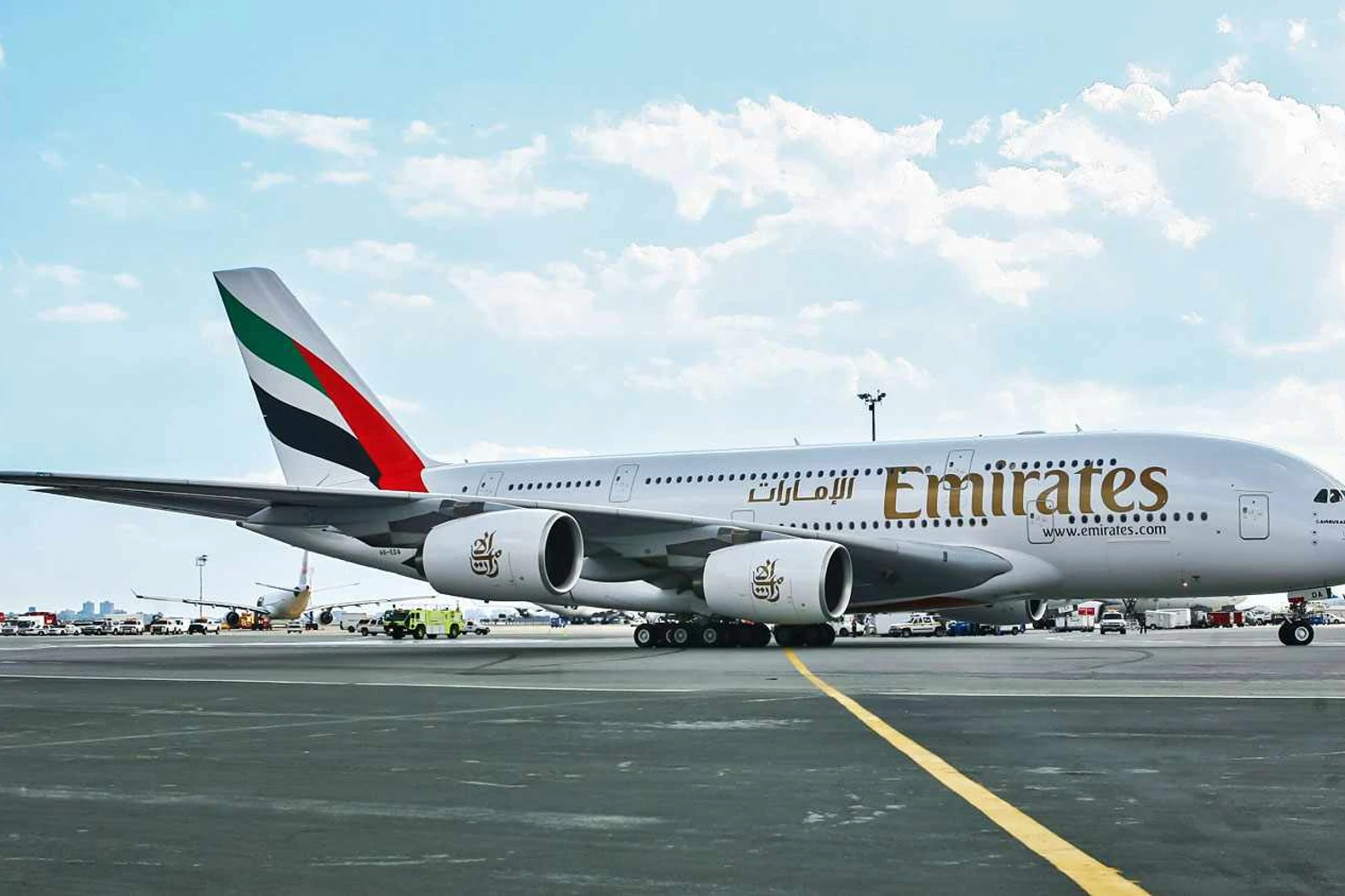 O primeiro A380 recebido pela Emirates: avião transportou 2,1 milhões de passageiros entre 2008 e 2020 (Emirates)