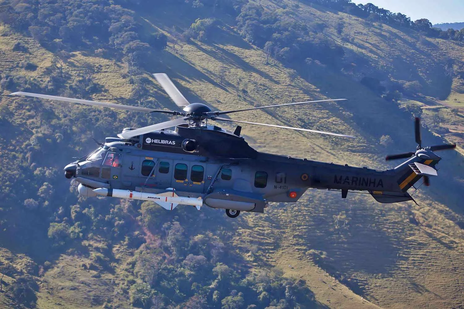 Marinha do Brasil recebe o primeiro helicóptero H225M