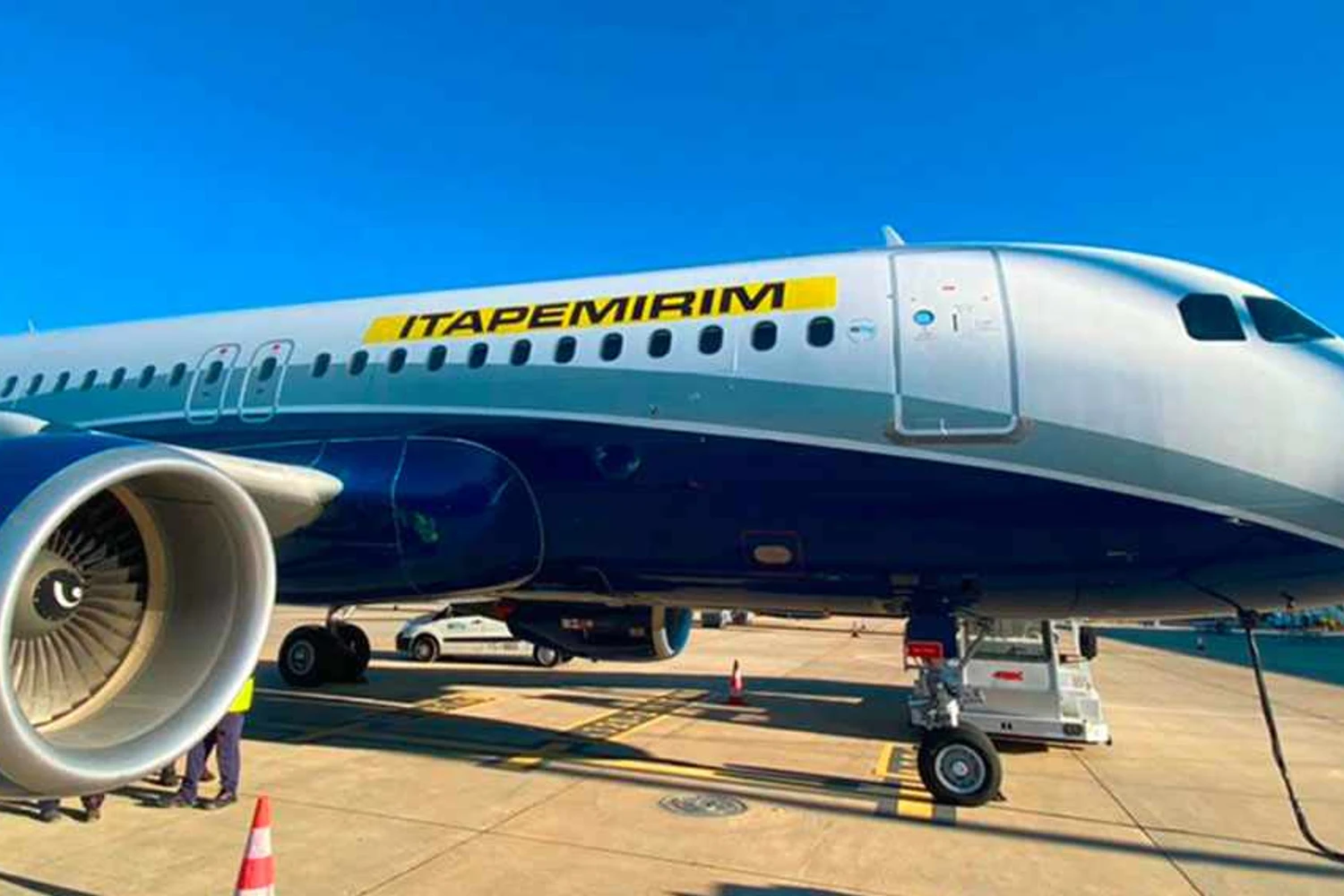 A Itapemirim pretendia colocar em serviço o A319, mas não houve tempo (ITA)