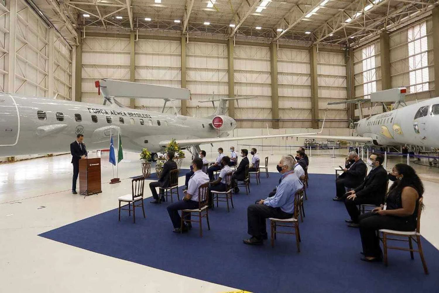 O programa foi iniciado em 2012 e é realizado nas instalações da Embraer em Gavião Peixoto (FAB)