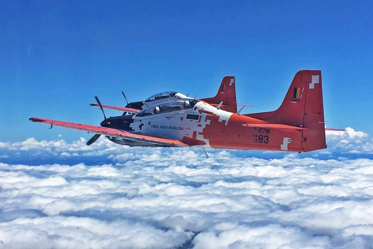 Primeiros quatro T-27M Tucano são entregues à Academia da Força Aérea