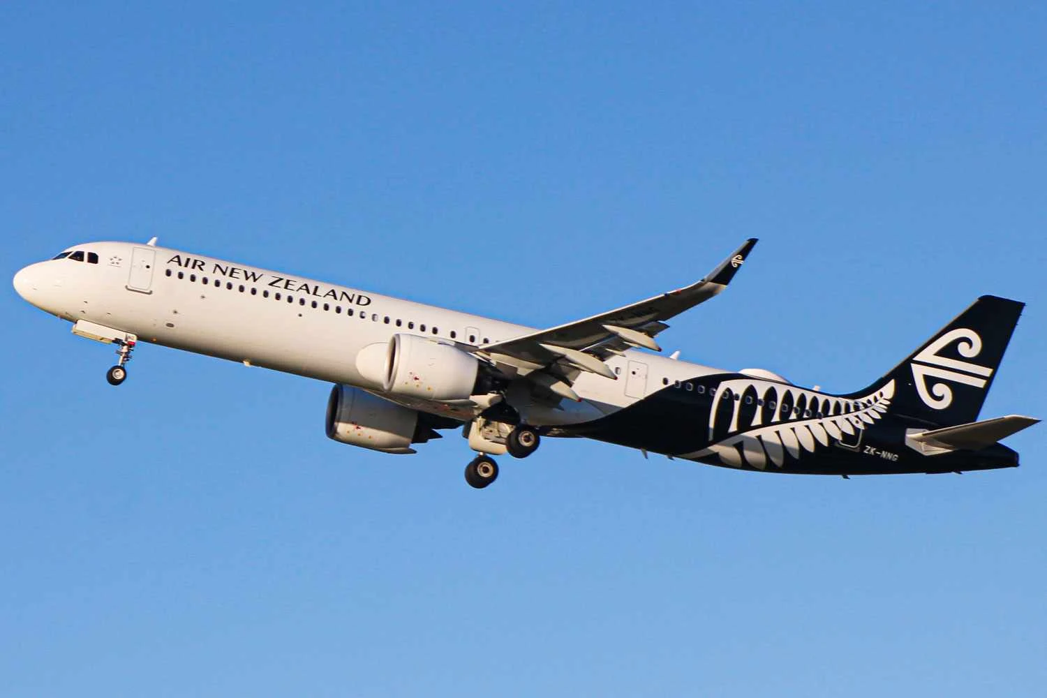 A321 da Air New Zealand; companhia é uma das mais ativas em causas ambientais (North Island Av/CC)