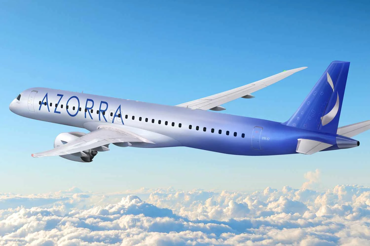 Azorra era o cliente misterioso que comprou 15 E195-E2 da Embraer