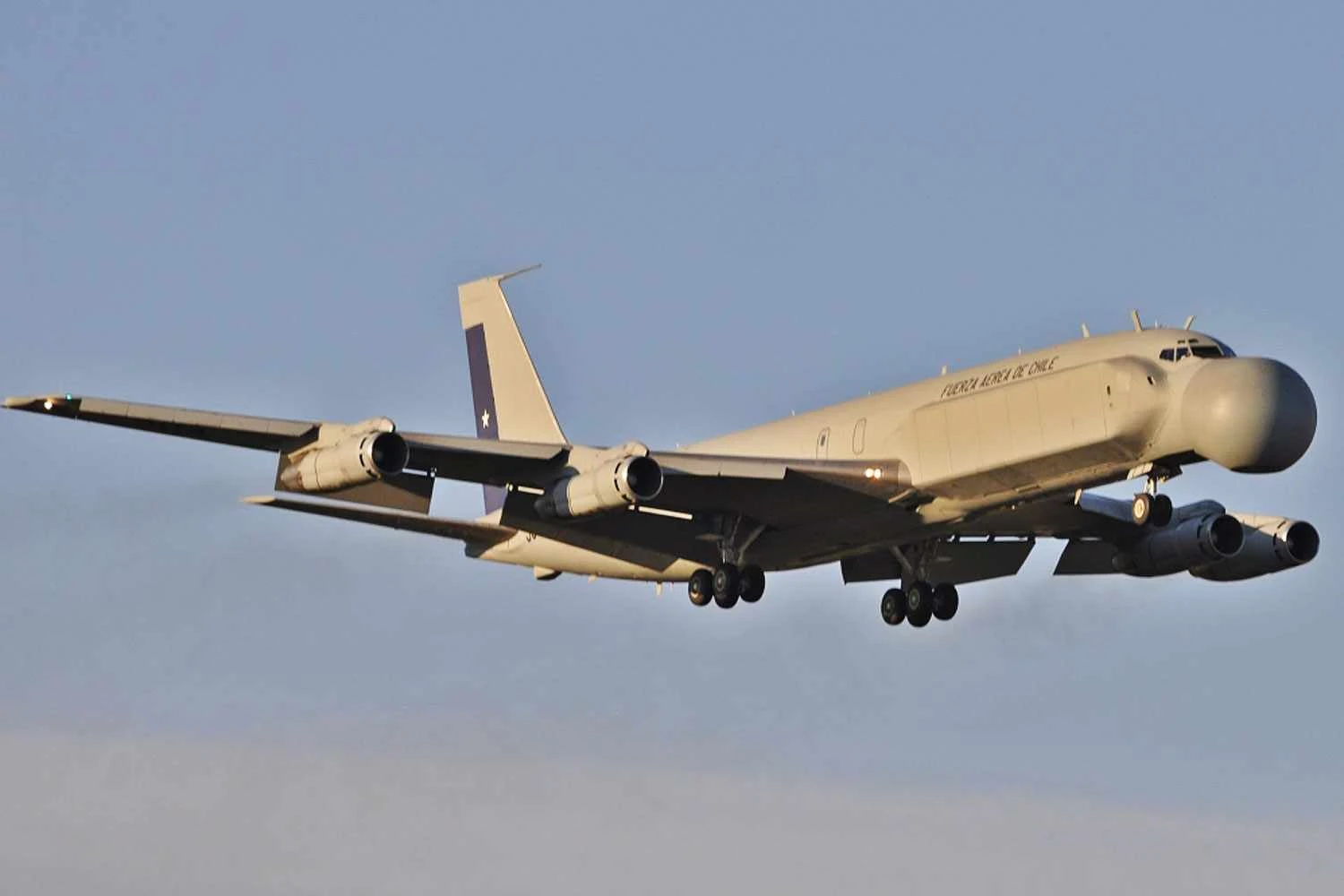 O Boeing EB-707 Condór da Força Aérea do Chile (Hippocamelus)