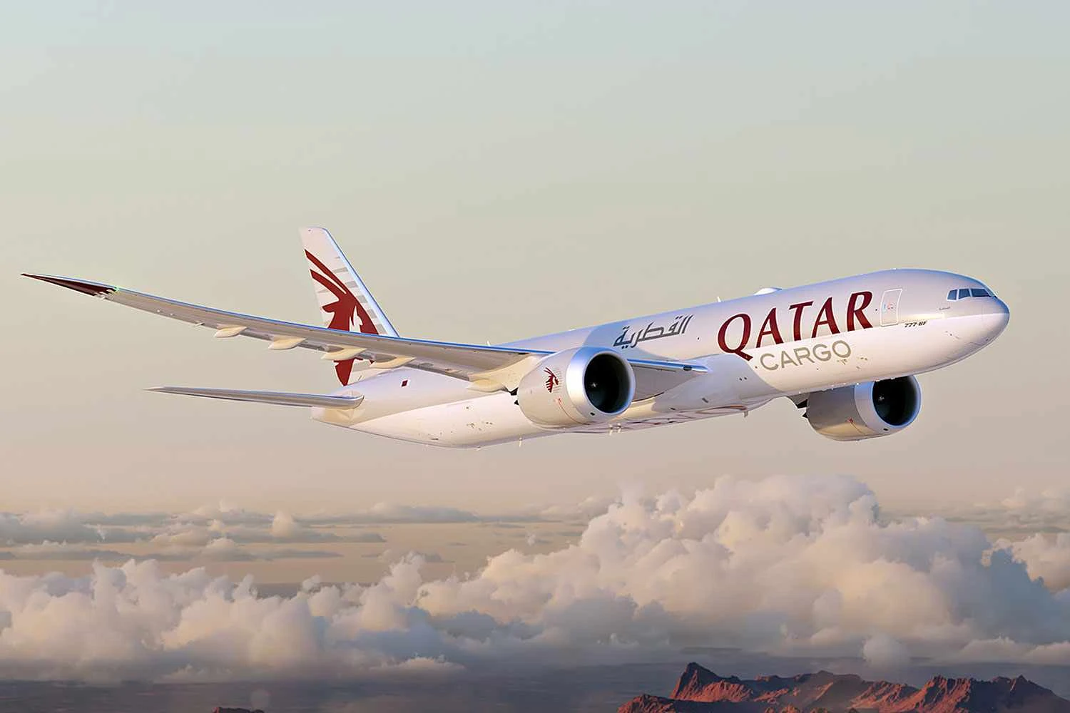 Qatar Airways tem 34 pedidos do cargueiro 777-8F
