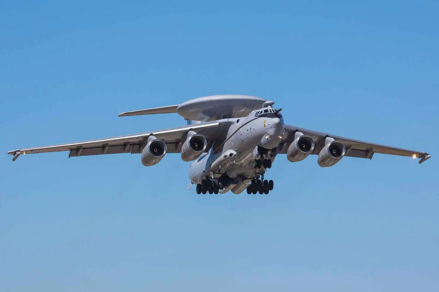 O A-100, novo avião-radar da Rússia (UAC)