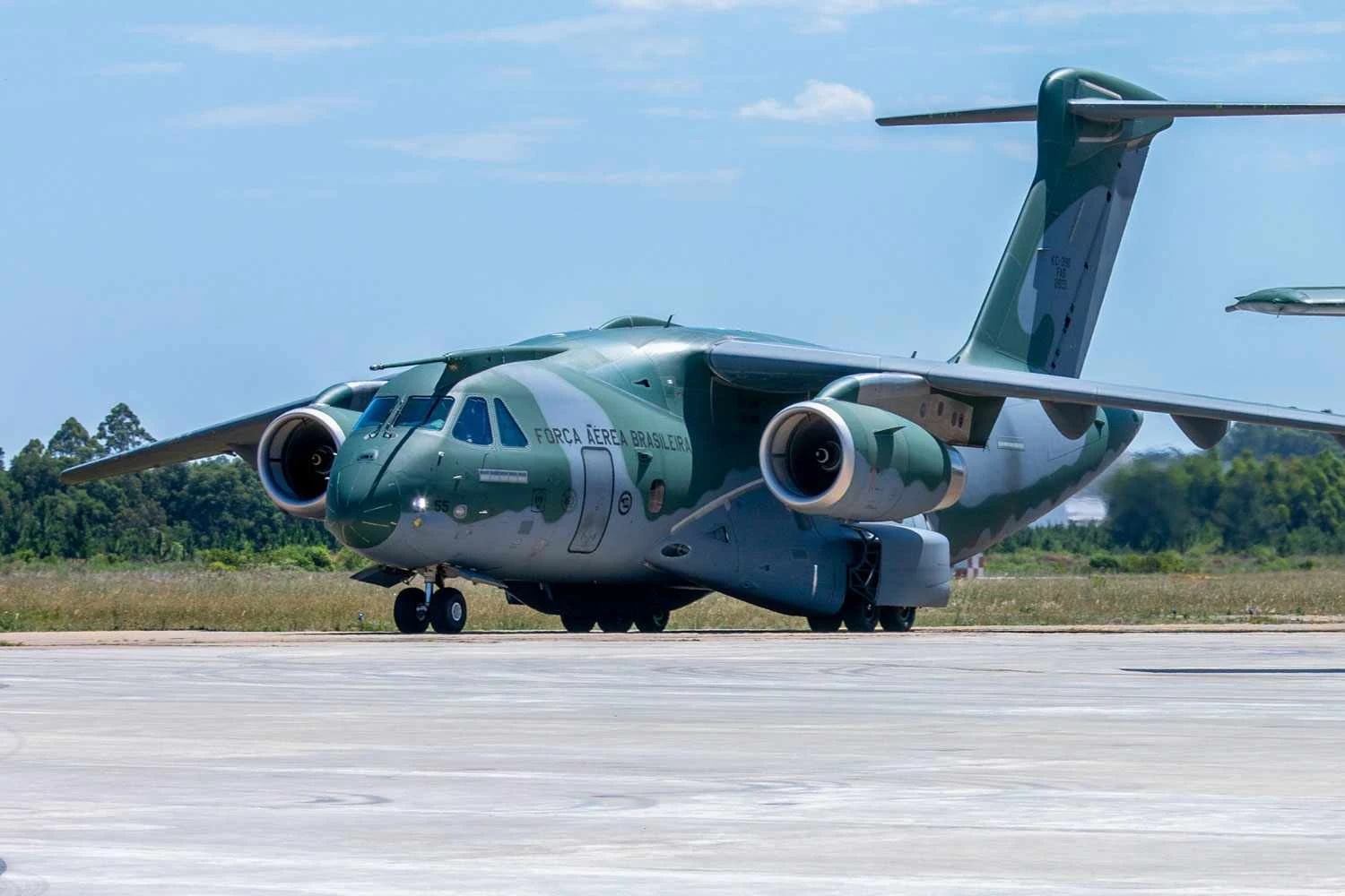 O KC-390 da Embraer é o grande rival do Hercules hoje (FAB)