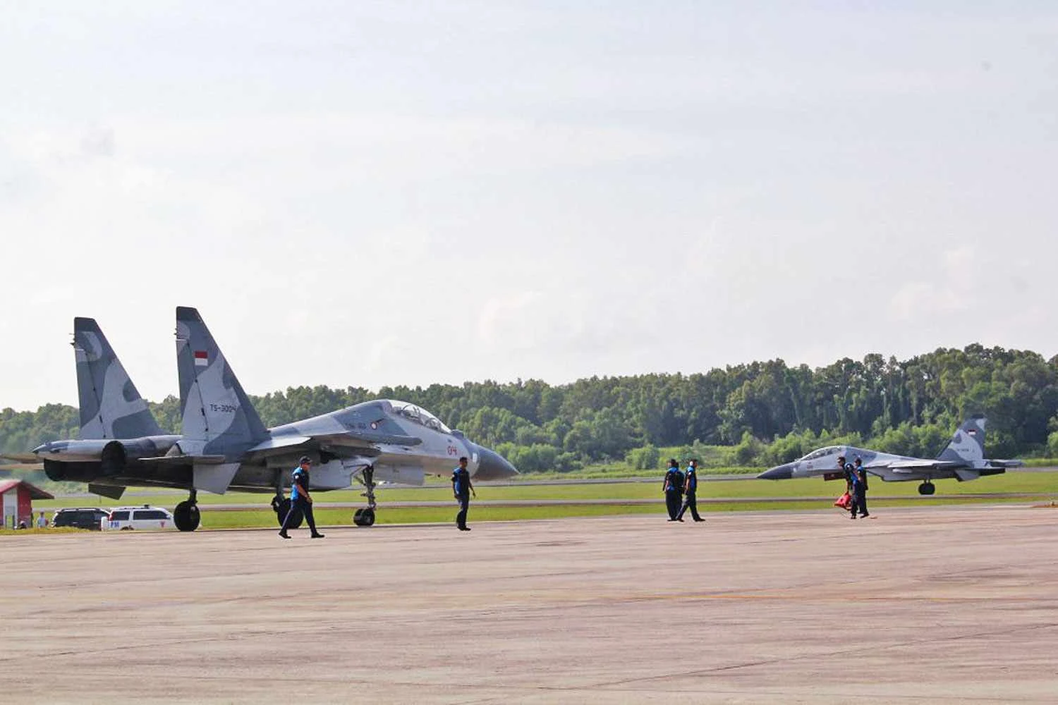Caças Su-30 da Malásia