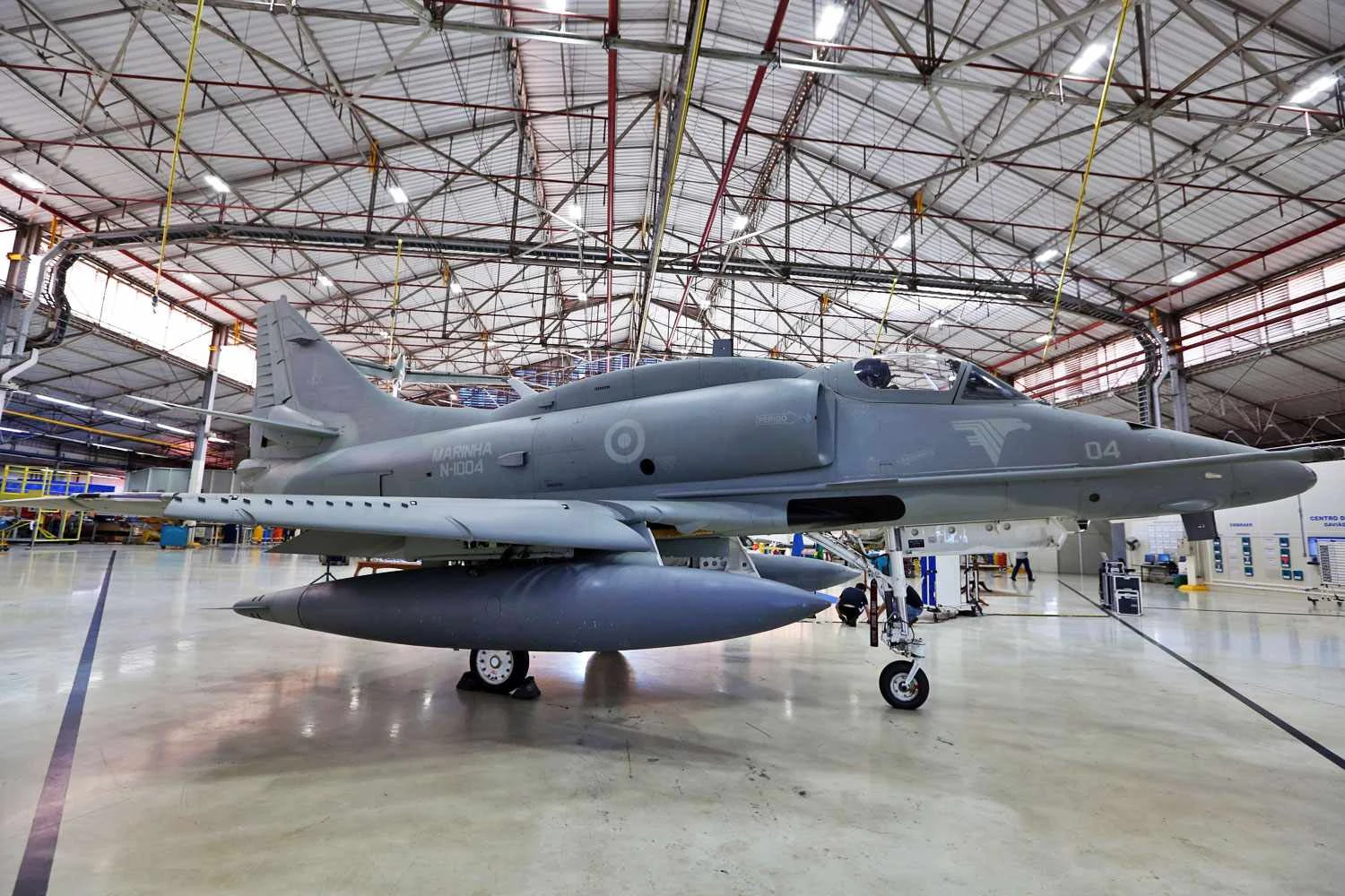 Embraer entrega último caça AF-1 modernizado à Marinha do Brasil