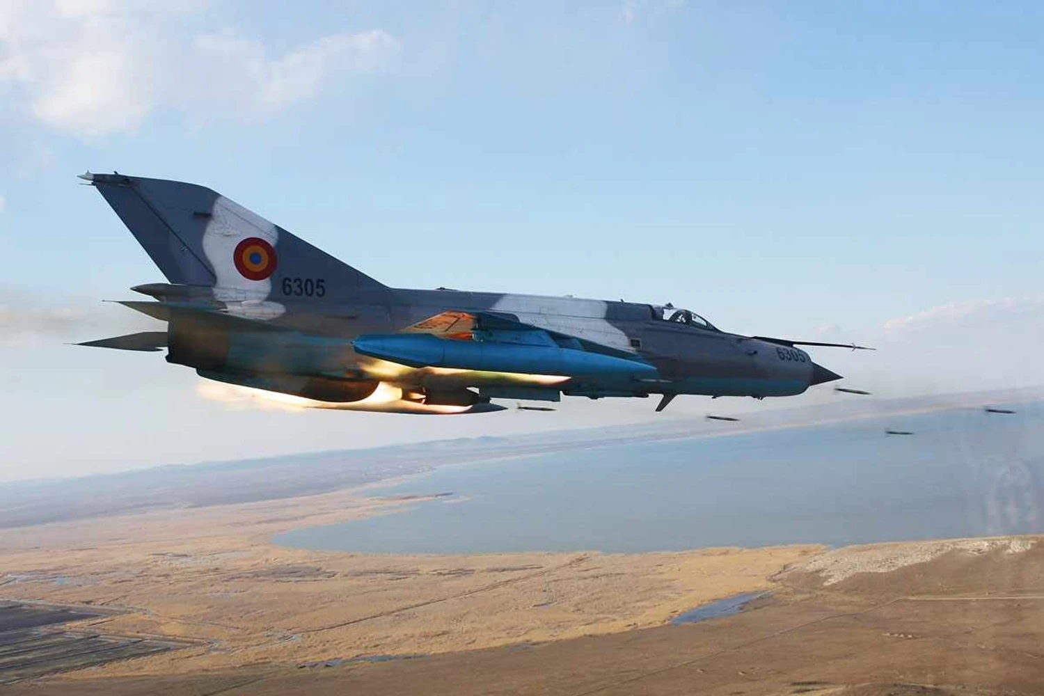 O programa LanceR da Elbit Systems ampliou a vida útil dos MiG-21 romenos (Mihai Zamfirescu/Wikimedia)