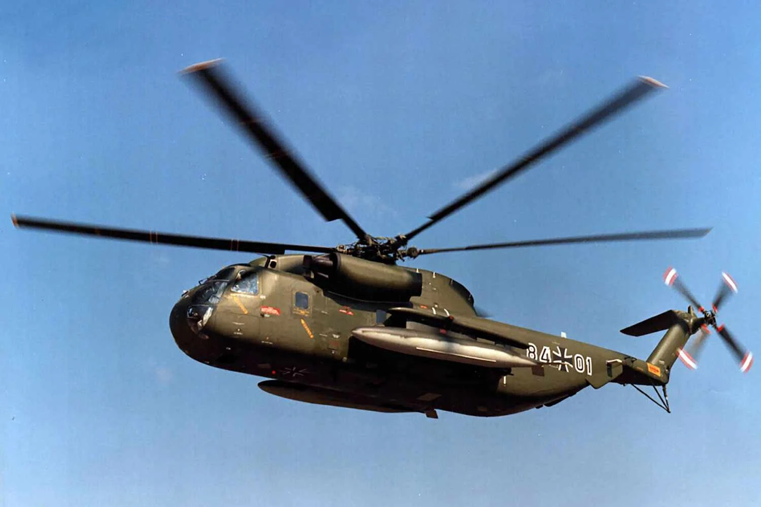 Um dos 70 CH-53G utilizados pela Alemanha (Lockheed Martin)